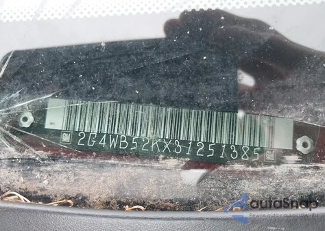 2003 Buick Regal Ls из США, поврежденный, VIN 2G4WB52KX31251385